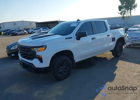 2025 Chevrolet Silverado 1500 4Wd Short Bed Custom Trail Boss from USA, damaged, VIN 3GCPKCEK9SG134363